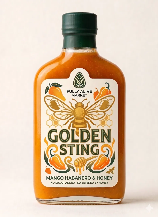 Golden Sting Mango Habanero & Honey Hot Sauce