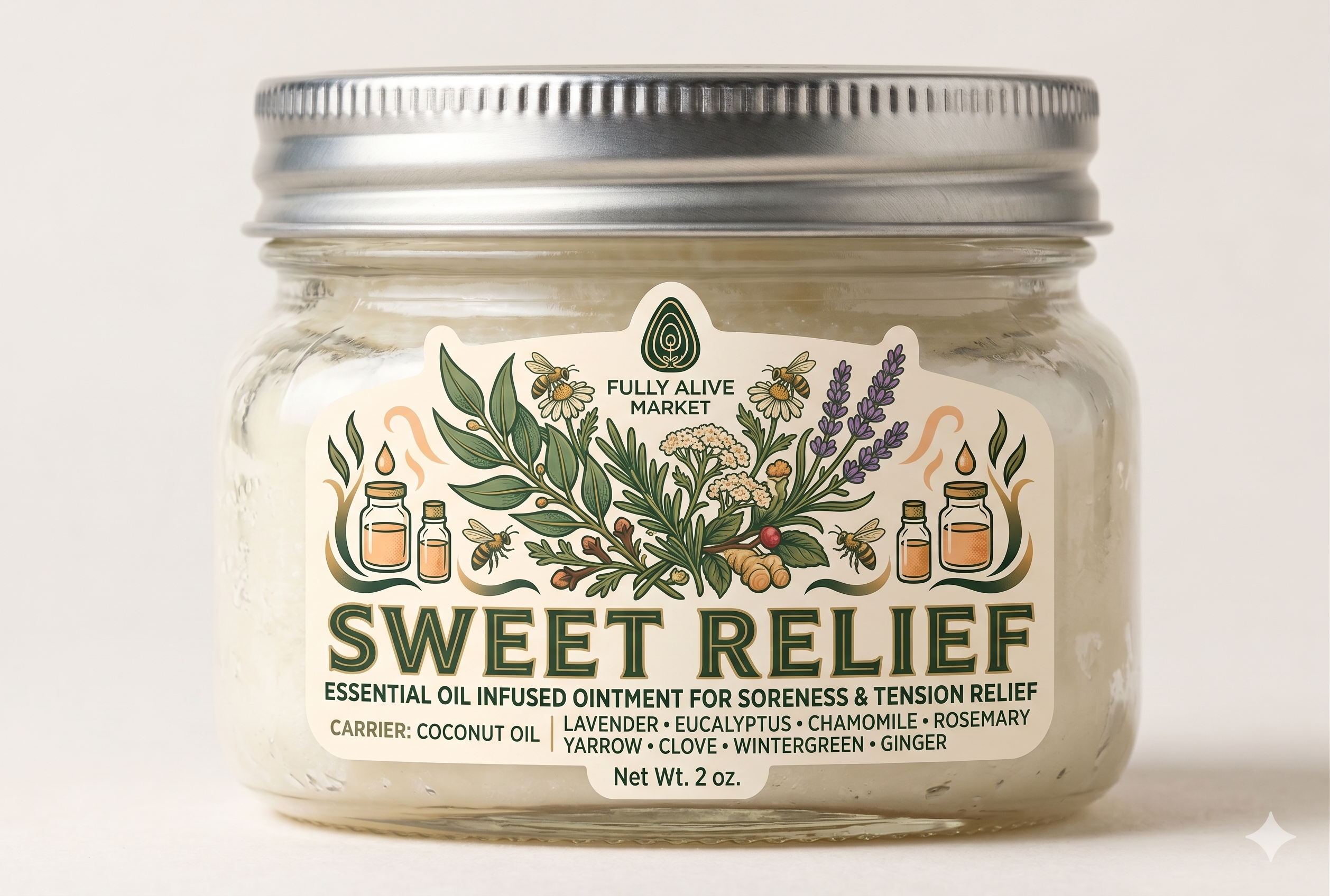 Sweet Relief Essential Oil Infused Ointment